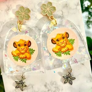 The Lion King Inspired Acrylic Earrings